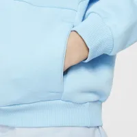 Nike SB Icon Fleece EasyOn Big дитячі оверсайз Pullover Толстовка з капюшоном блакитний