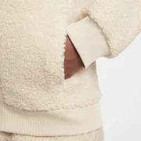 Nike Sportswear Club Fleece Big детские Full-Zip Winterized Толстовка с капюшоном цвет коричневый