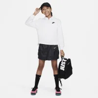 Nike Sportswear Club Fleece Big детские (Girls') Polo Top цвет белый
