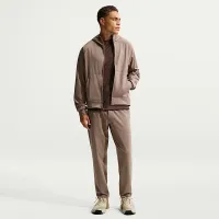 Nike Primary NanoKnit мужские Dri-FIT UV Protection Full-Zip Performance Толстовка с капюшоном цвет коричневый