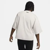 Nike Sportswear Tech Fleece Reimagined чоловічі оверсайз Short-Sleeve світшот колір сірий