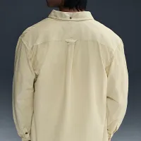 Nike Life мужские Oxford Shirt цвет коричневый