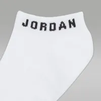 Nike Jordan Everyday No-Show носки (3 пары) цвет белый
