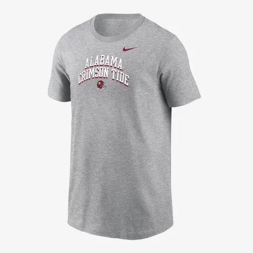 Alabama Big детские (для мальчиков) Nike College футболка цвет серый