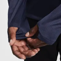 Nike Sphere Element чоловічі Therma-FIT Water-Repellent 1/2-Zip Running Top блакитний