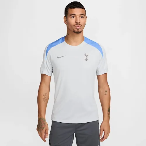 Tottenham Hotspur Strike чоловічі Nike Dri-FIT Soccer Short-Sleeve Knit Top колір сірий