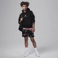 Nike Jordan MJ Flight MVP Big детские Pullover Толстовка с капюшоном цвет черный