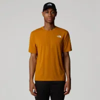 Футболка The North Face Topographic Foundation 0A8A4W1KO1 - помаранчева
