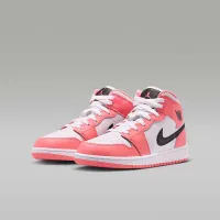 Nike Air Jordan 1 Mid Big дитячі Кросівки Pink