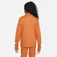 Nike Dri-FIT Multi Tech Big детские (для мальчиков) 1/2-Zip тренировочные Top Orange