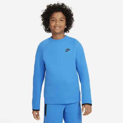 Nike Sportswear Tech Fleece Big дитячі (для хлопчиків) світшот блакитний