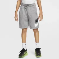 Nike Sportswear Club Fleece Big Kids’ шорти колір сірий
