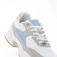 Кросівки Tommy Hilfiger Chunky Feminine Runner Hardware FW0FW07703-PQT - біло-сірі