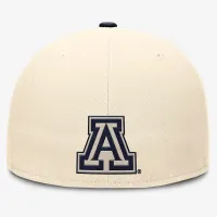 Arizona Wildcats Primetime True мужские Nike Dri-FIT College Fitted Hat цвет коричневый