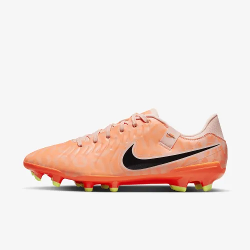 Nike Tiempo Legend 10 Academy Multi-Ground Low-Top футбольные бутсы цвет коричневый
