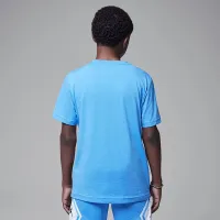 Nike Jordan Big дитячі Shining Jumpman футболка блакитний