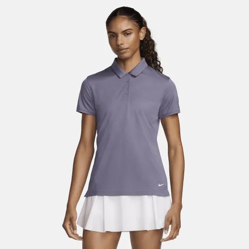 Nike Dri-FIT Victory женская для гольфа Polo цвет фиолетовый