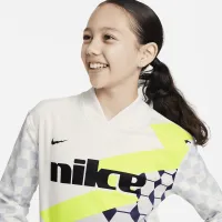 Nike Dri-FIT Big дитячі Soccer Jersey колір білий