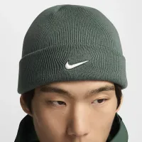 Nike Terra Swoosh Beanie цвет зеленый