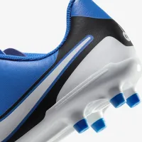 Nike Jr. Tiempo Legend 10 Club Little/Big детские Multi-Ground Low-Top футбольные бутсы синий