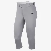 Nike Vapor Select жіноча 3/4-Length Softball Pants колір сірий