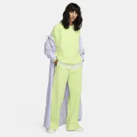 Nike Sportswear Phoenix Fleece женская оверсайз Crew-Neck свитшот Yellow