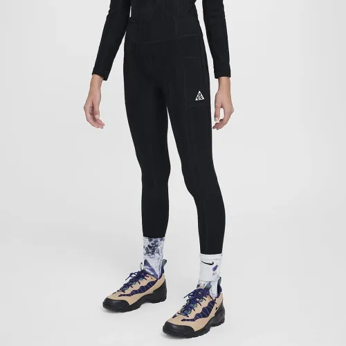 Nike ACG Girls' лосины с карманамицвет черный
