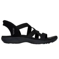 Кросівки Сандалі Жіночі Skechers Slip-ins: Reggae Slim - Stretch Flex (163460-BBK)