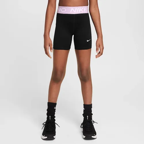 Nike Pro Girls' шорти колір чорний
