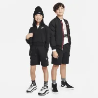 Nike Sportswear Club Fleece Big дитячі Cargo шорти колір чорний