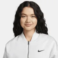 Nike Sportswear жіноча Reversible Varsity Bomber Куртка колір сірий