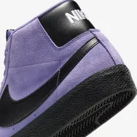 Nike SB Zoom Blazer Mid Skate Кросівки колір фіолетовий