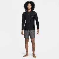 Nike Swim 3-D чоловічі Long-Sleeve Full-Zip Hydroguard колір чорний