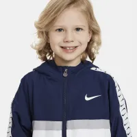 Nike Little дитячі Dobby Windbreaker блакитний
