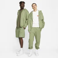 Nike Solo Swoosh чоловічі Full-Zip Толстовка з капюшоном колір зелений