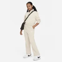Nike Sportswear Club Fleece Big дитячі (Girls') Wide-Leg Pants колір коричневий