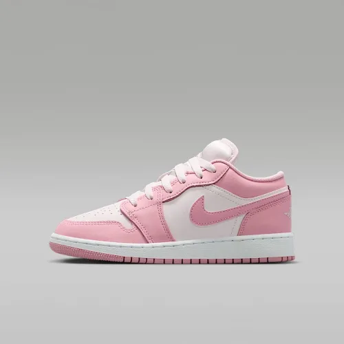 Nike Air Jordan 1 Low Big детские Кроссовки Pink