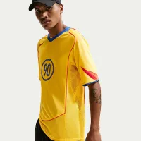 Nike Total 90 мужские Dri-FIT Short-Sleeve Soccer Top Yellow