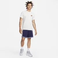Nike Dri-FIT мужские баскетбольные футболка цвет серый