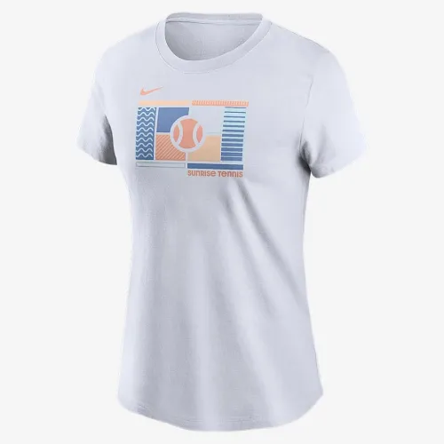 Nike жіноча Tennis Short-Sleeve футболка колір білий