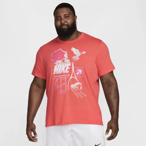 NikeCourt чоловічі Dri-FIT Tennis футболка Pink