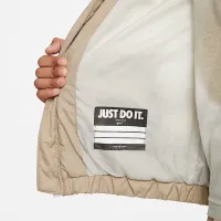 Nike Little детские Hooded Chevron Puffer Куртка цвет коричневый