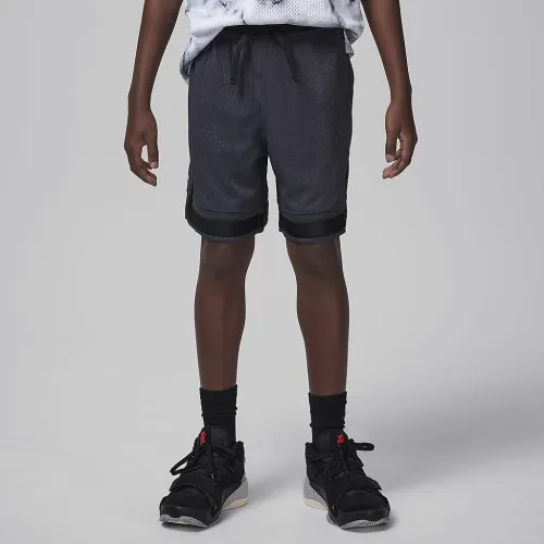 Nike Jordan MJ Advanced Sport Big детские Dri-FIT Statement Diamond шорты цвет серый