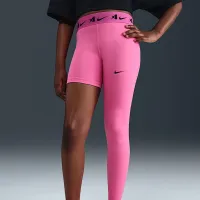 Nike A'ja Wilson Girls' A'symmetric Mid-Rise Single-Leg баскетбольні лосіни Pink