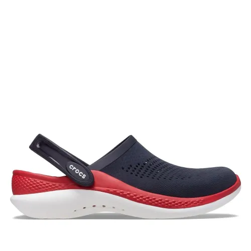 Шлёпанцы Crocs LiteRide 360 Clog 206708-4CC - гранатово-красные