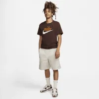 Nike Club чоловічі Woven Cargo шорти колір коричневий
