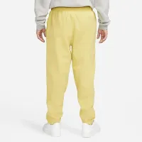 Nike Solo Swoosh Men's Fleece Pants Yellow