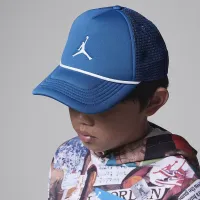 Nike Jordan Big детские Foam Trucker Hat синий