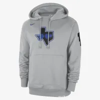 Dallas Mavericks Standard Issue 2023/24 City Edition мужские Nike NBA Courtside Толстовка с капюшоном цвет серый