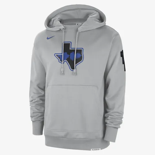 Dallas Mavericks Standard Issue 2023/24 City Edition чоловічі Nike NBA Courtside Толстовка з капюшоном колір сірий